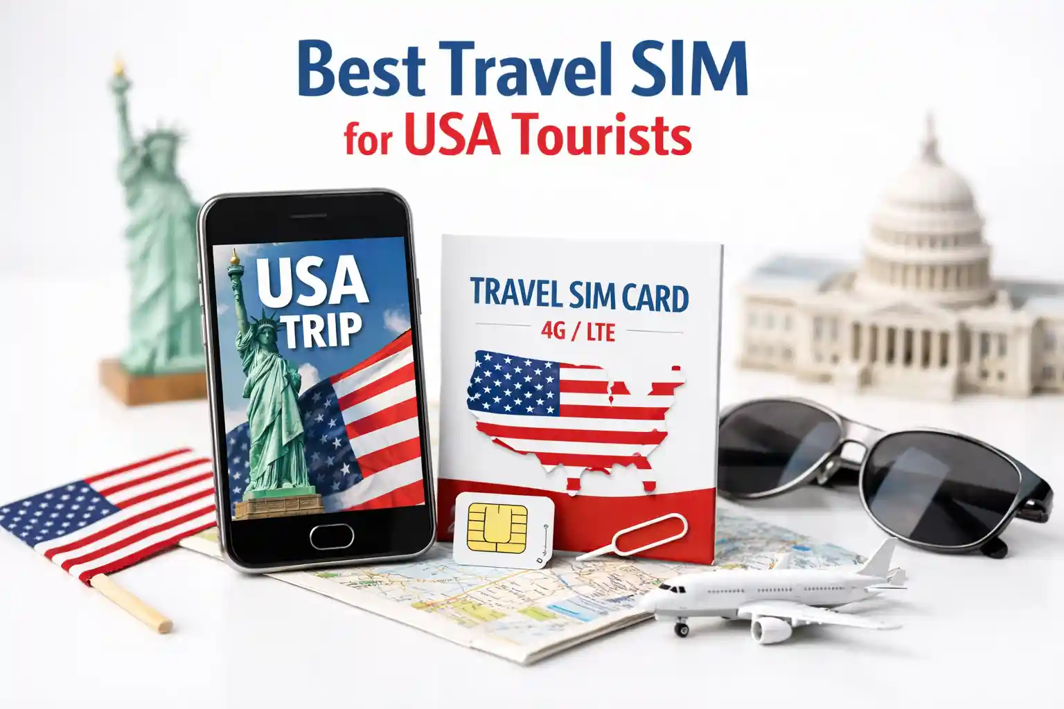 Best Travel SIM for USA Tourists (2026 Complete Guide)