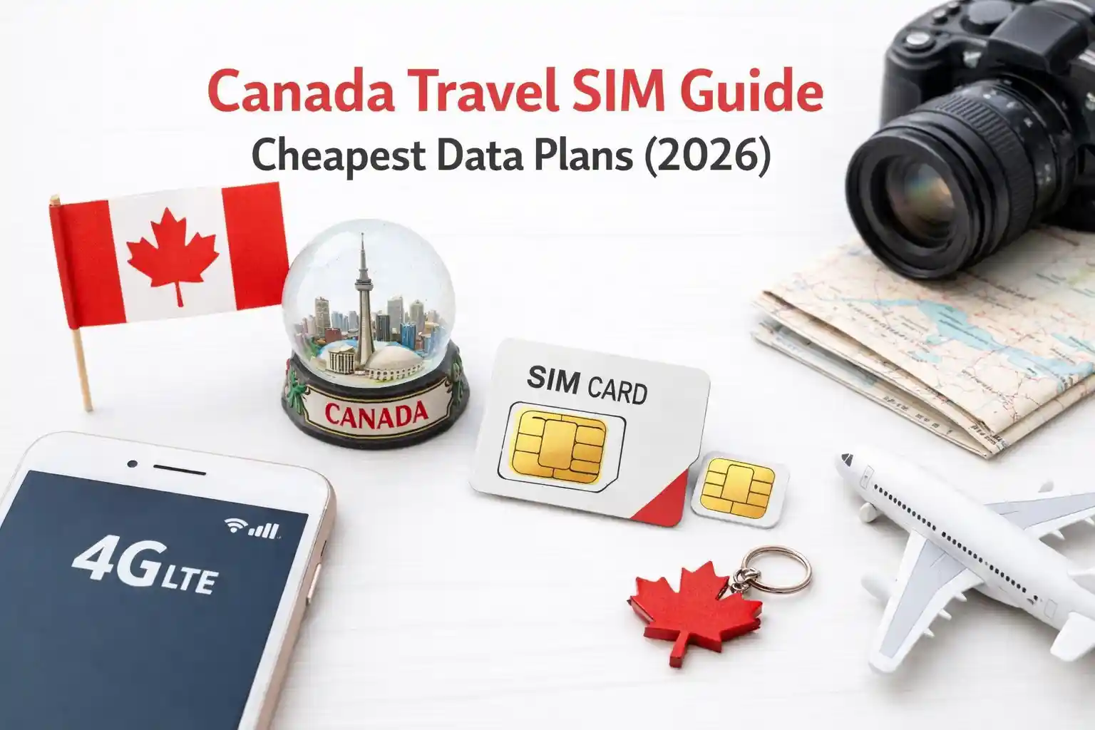Canada Travel SIM Guide: Cheapest Data Plans (2026)