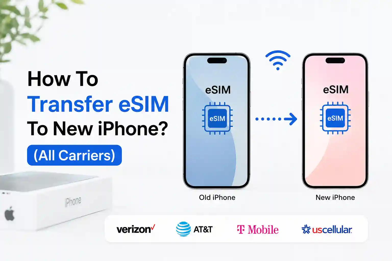 How To Transfer eSIM To New iPhone (All Carriers)