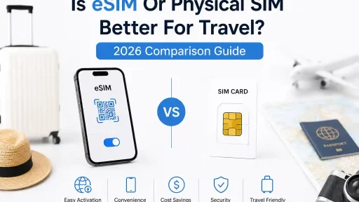 Is eSIM Or Physical SIM Better For Travel 2026 Comparison Guide