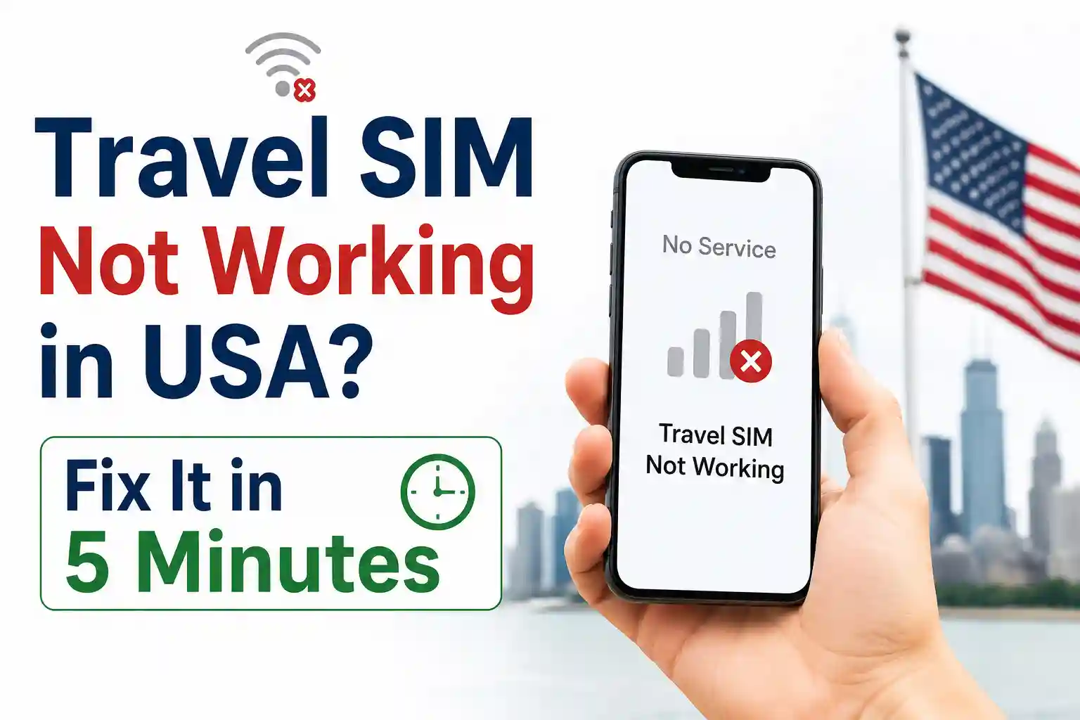 Travel SIM Not Working in USA Fix It in 5 Minutes