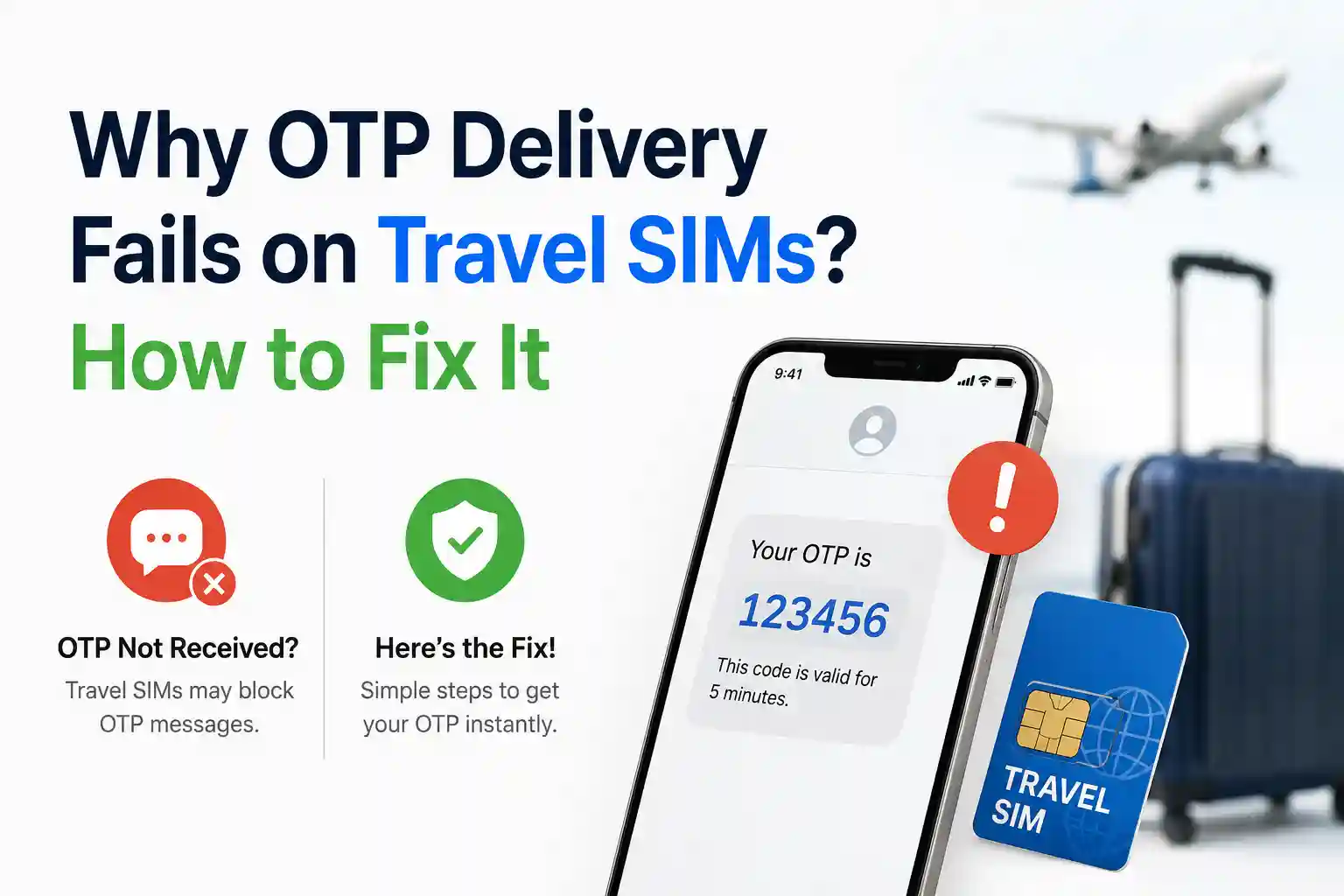 Why OTP Delivery Fails on Travel SIMs How to Fix It