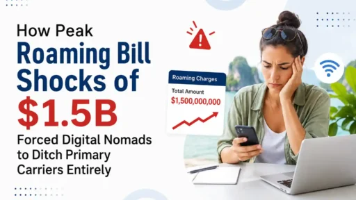 How Peak Roaming Bill Shocks of $1.5B Forced Digital Nomads to Ditch Primary Carriers Entirely