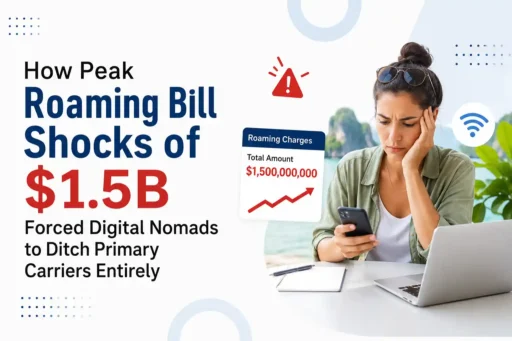 How Peak Roaming Bill Shocks of $1.5B Forced Digital Nomads to Ditch Primary Carriers Entirely
