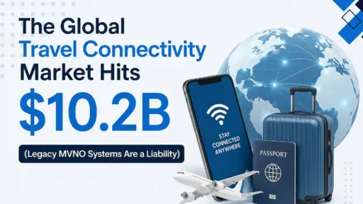The Global Travel Connectivity Market Hits $10.2B (Legacy MVNO Systems Are a Liability)