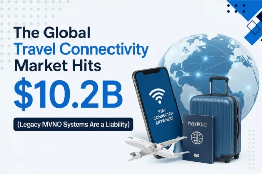 The Global Travel Connectivity Market Hits $10.2B (Legacy MVNO Systems Are a Liability)