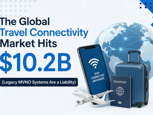 The Global Travel Connectivity Market Hits $10.2B (Legacy MVNO Systems Are a Liability)