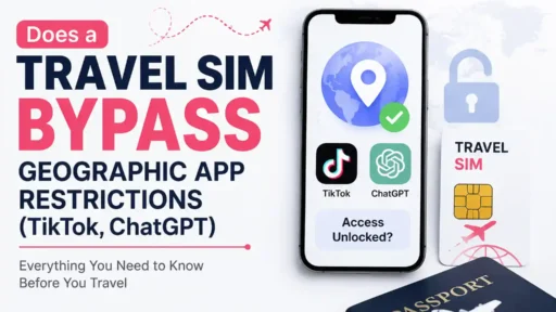 Does a Travel SIM Bypass Geographic App Restrictions (TikTok, ChatGPT) Definitive Guide