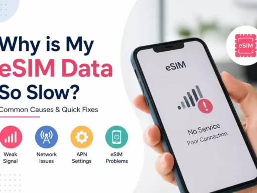 Why is My eSIM Data So Slow 6 Professional Fix