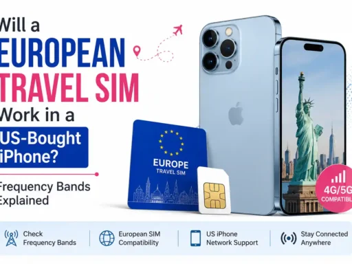 Will a European Travel SIM Work in a US-Bought iPhone Frequency Bands Explained